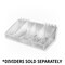Azar Displays 13"W X 7"D X 4"H Divider Bin, PK4 556115-4PK - alternate 2